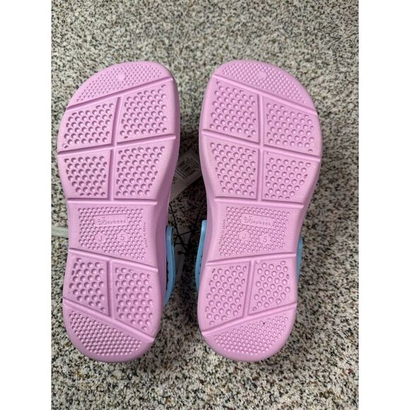 Joybees Kids Active Clog Sandals Lavender/Sky Blue Size J5 - Picture 2 of 3